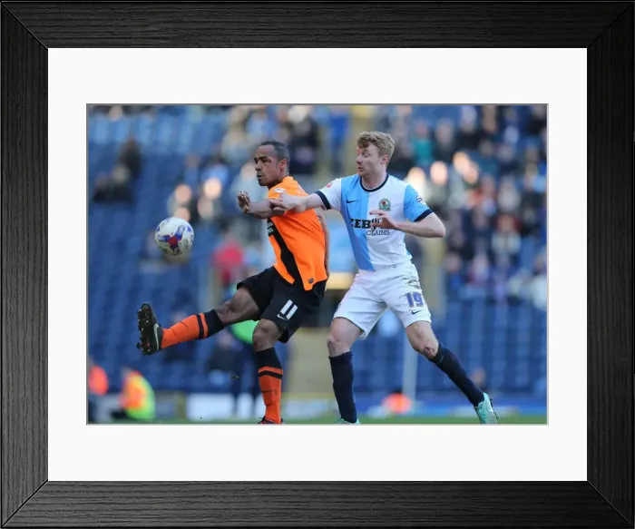 Framed Print : Chris O'Grady in Action: Brighton and Hove Albion vs. Blackburn Rovers, Sky Bet Championship, Ewood Park (21st March 2015) Framed Print : Chris O'Grady in Action: Brighton and Hove Albion vs. Blackburn Rovers, Sky Bet Championship, Ewood Park (21st March 2015)