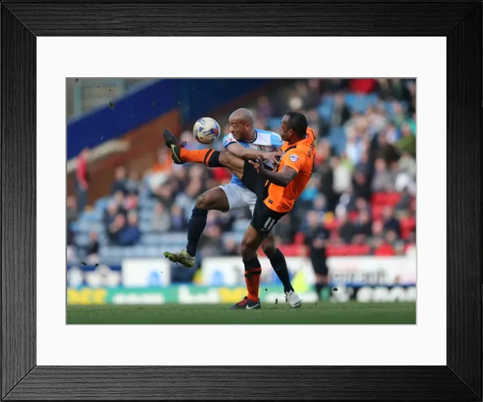 Framed Print : Chris O'Grady vs. Alex Baptiste: Intense Moment from the Championship Clash between Blackburn Rovers and Brighton & Hove Albion (21MAR15) Framed Print : Chris O'Grady vs. Alex Baptiste: Intense Moment from the Championship Clash between Blackburn Rovers and Brighton & Hove Albion (21MAR15)