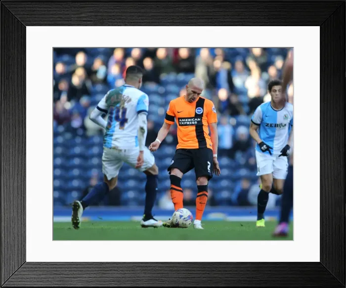 Framed Print : Bruno Saltor of Brighton and Hove Albion in Action against Blackburn Rovers, Sky Bet Championship 2015 Framed Print : Bruno Saltor of Brighton and Hove Albion in Action against Blackburn Rovers, Sky Bet Championship 2015