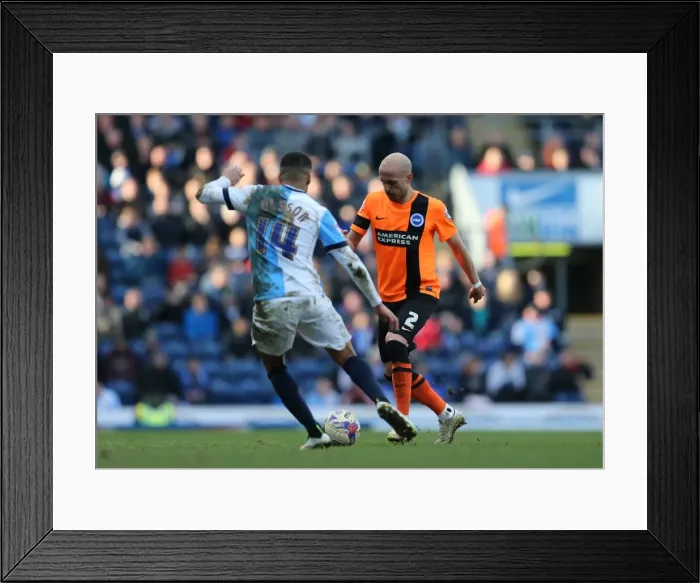 Framed Print : Bruno Saltor in Action: Brighton and Hove Albion vs. Blackburn Rovers, Sky Bet Championship 2015 (21MAR15) Framed Print : Bruno Saltor in Action: Brighton and Hove Albion vs. Blackburn Rovers, Sky Bet Championship 2015 (21MAR15)