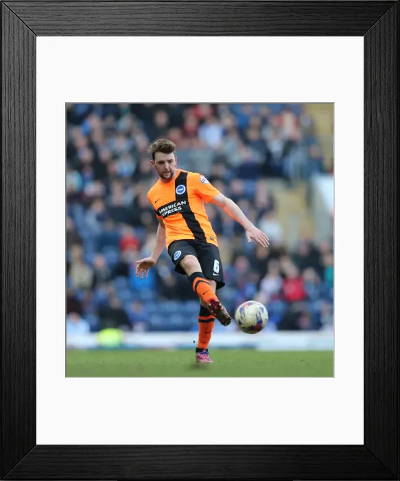 Framed Print : Dale Stephens in Action: Brighton and Hove Albion vs. Blackburn Rovers, Sky Bet Championship, March 2015 Framed Print : Dale Stephens in Action: Brighton and Hove Albion vs. Blackburn Rovers, Sky Bet Championship, March 2015