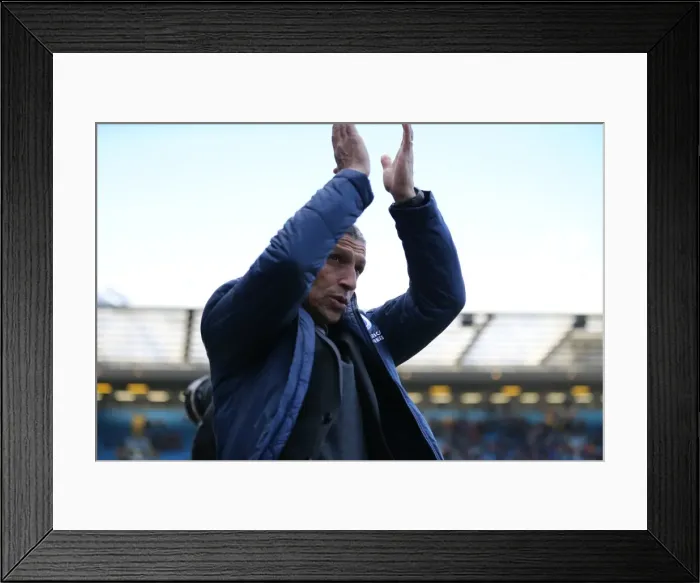 Framed Print : Brighton and Hove Albion Fans in Full Swing at Blackburn Rovers Championship Match, March 2015 Framed Print : Brighton and Hove Albion Fans in Full Swing at Blackburn Rovers Championship Match, March 2015