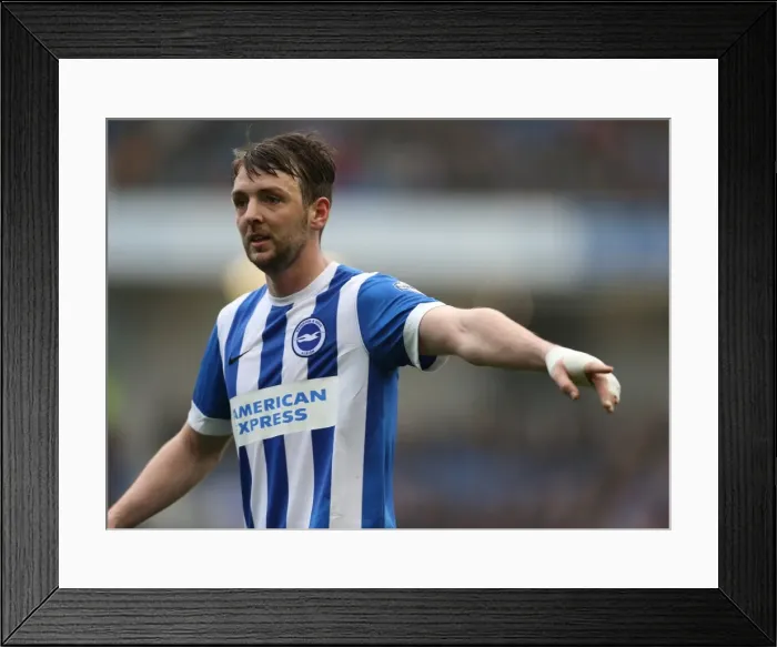 Framed Print : Dale Stephens: Midfield Battle in Brighton and Hove Albion vs. Norwich City (Sky Bet Championship, 3rd April 2015) Framed Print : Dale Stephens: Midfield Battle in Brighton and Hove Albion vs. Norwich City (Sky Bet Championship, 3rd April 2015)