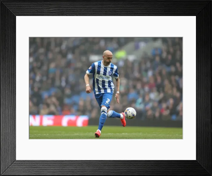 Framed Print : Bruno Saltor in Action: Brighton and Hove Albion vs. Norwich City, Sky Bet Championship, American Express Community Stadium, April 2015 Framed Print : Bruno Saltor in Action: Brighton and Hove Albion vs. Norwich City, Sky Bet Championship, American Express Community Stadium, April 2015