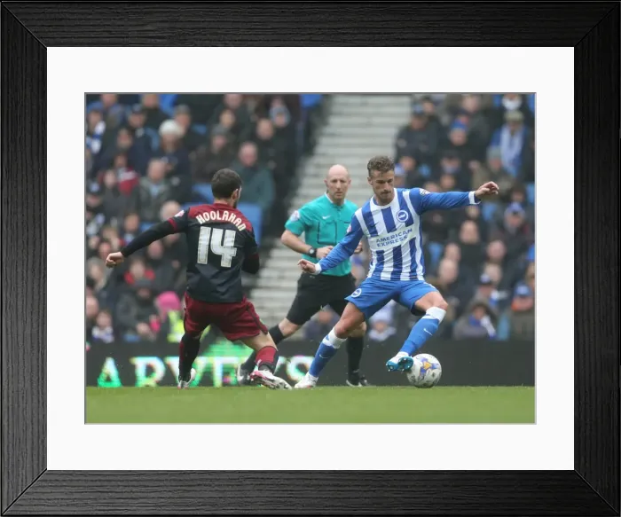 Framed Print : Joe Bennett in Action: Brighton and Hove Albion vs. Norwich City (Sky Bet Championship, April 3, 2015) Framed Print : Joe Bennett in Action: Brighton and Hove Albion vs. Norwich City (Sky Bet Championship, April 3, 2015)