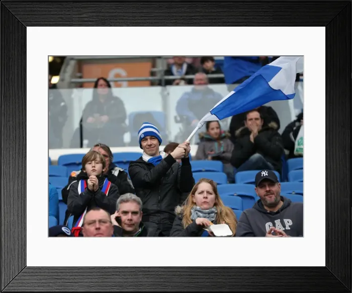 Framed Print : Intense Championship Showdown: Brighton & Hove Albion vs. Norwich City (03APR15) Framed Print : Intense Championship Showdown: Brighton & Hove Albion vs. Norwich City (03APR15)
