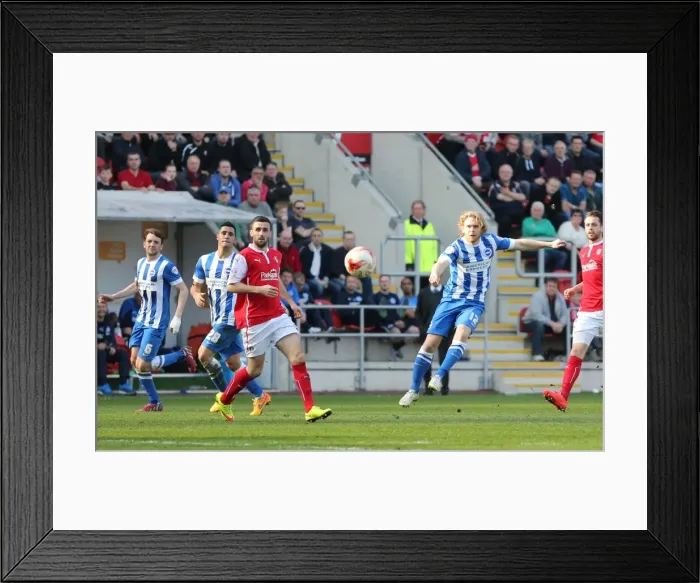 Framed Print : Craig Mackail-Smith in Action: Rotherham United vs. Brighton and Hove Albion, Sky Bet Championship, 6th April 2015