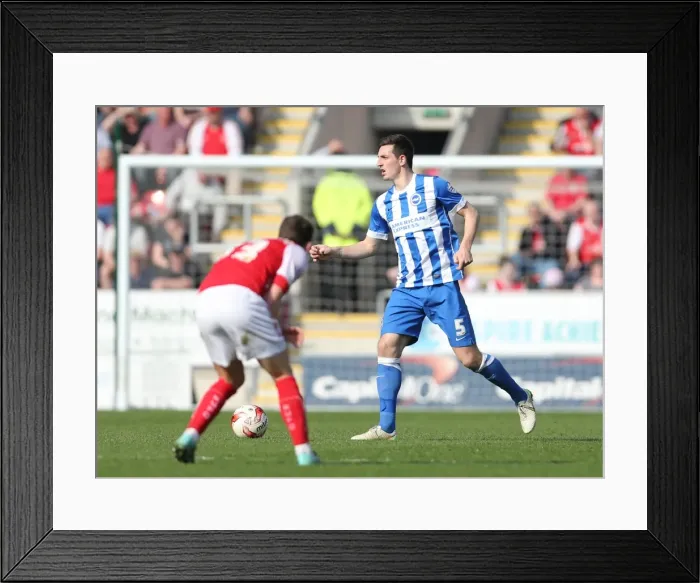 Framed Print : Lewis Dunk in Action: Rotherham United vs. Brighton and Hove Albion, Sky Bet Championship, 6th April 2015 Framed Print : Lewis Dunk in Action: Rotherham United vs. Brighton and Hove Albion, Sky Bet Championship, 6th April 2015