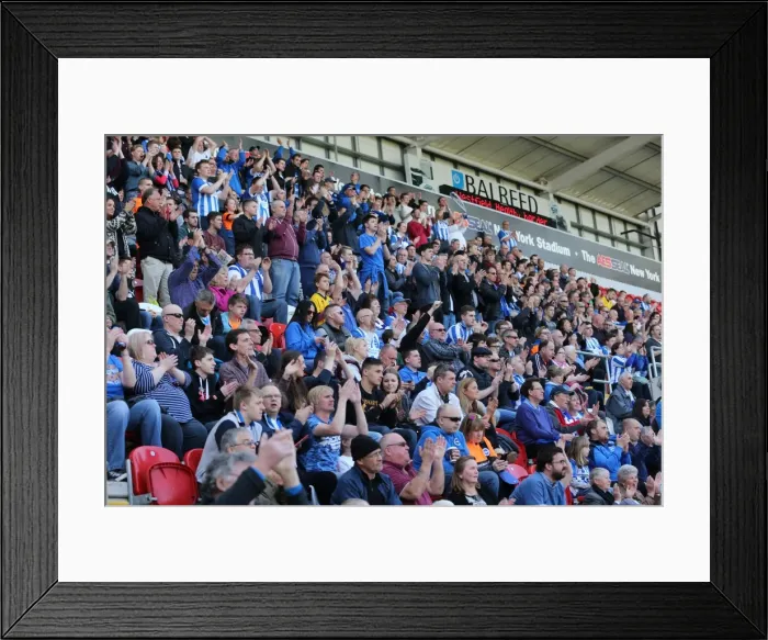 Framed Print : Brighton and Hove Albion Fans in Full Force: Rotherham United Match, April 2015 Framed Print : Brighton and Hove Albion Fans in Full Force: Rotherham United Match, April 2015