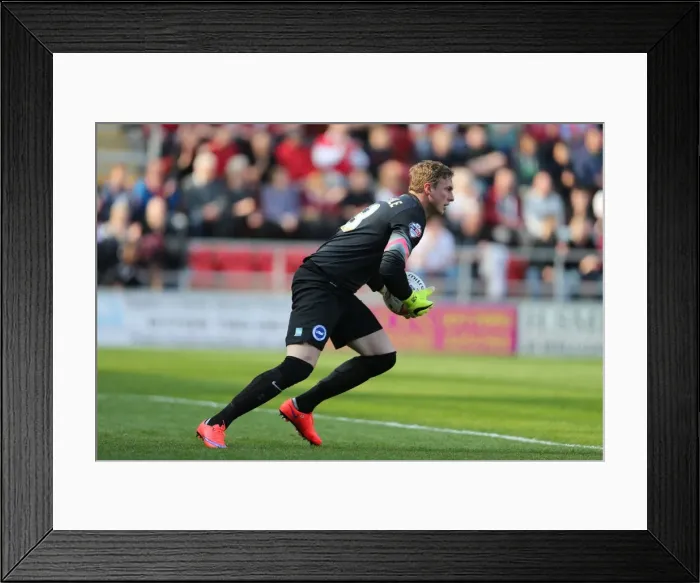 Framed Print : David Stockdale: Saving the Day for Brighton and Hove Albion against Rotherham United, Sky Bet Championship, 6th April 2015 Framed Print : David Stockdale: Saving the Day for Brighton and Hove Albion against Rotherham United, Sky Bet Championship, 6th April 2015