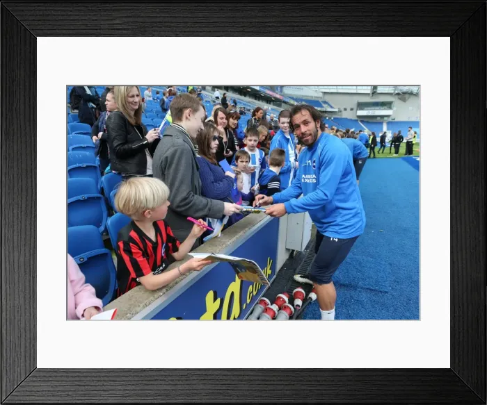 Framed Print : Seagulls Priority Open Training Day at Amex Stadium, April 8, 2015 Framed Print : Seagulls Priority Open Training Day at Amex Stadium, April 8, 2015