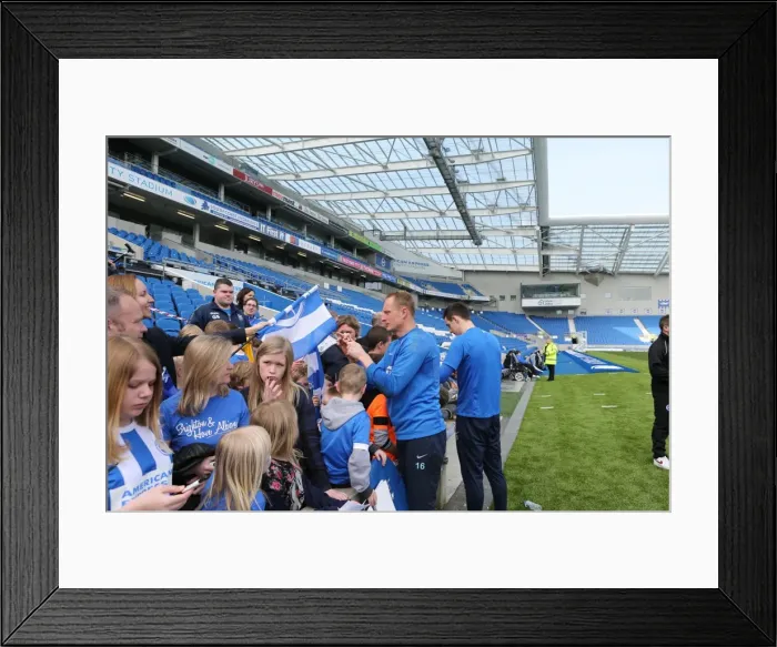 Framed Print : Seagulls Priority Training Day at Amex Stadium, April 8, 2015 Framed Print : Seagulls Priority Training Day at Amex Stadium, April 8, 2015