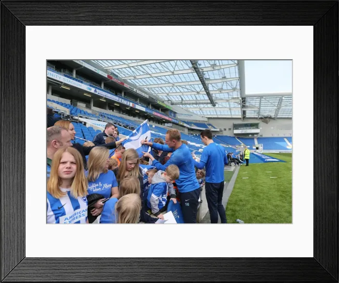 Framed Print : Seagulls Priority Training Day at Amex Stadium, April 8, 2015 Framed Print : Seagulls Priority Training Day at Amex Stadium, April 8, 2015