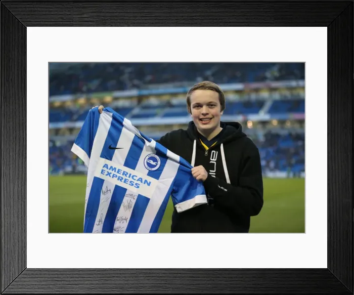 Framed Print : Brighton & Hove Albion: Celebrating Championship Victory over AFC Bournemouth (10APR15) Framed Print : Brighton & Hove Albion: Celebrating Championship Victory over AFC Bournemouth (10APR15)