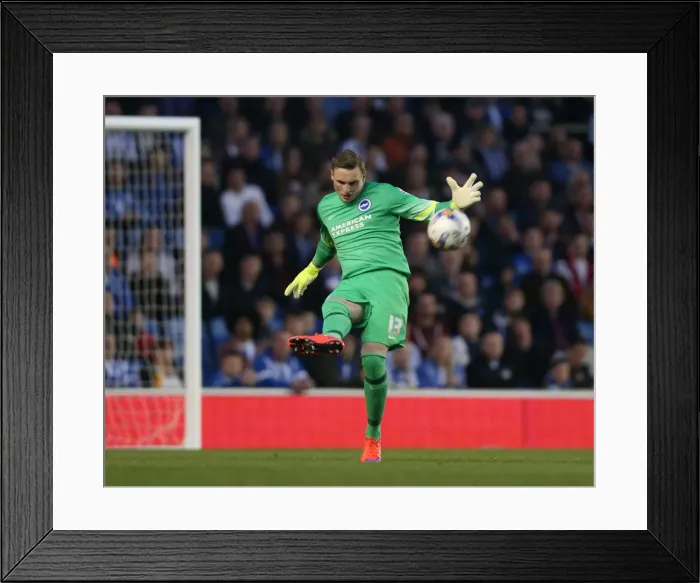 Framed Print : Brighton & Hove Albion's David Stockdale in Action against AFC Bournemouth (April 10, 2015) Framed Print : Brighton & Hove Albion's David Stockdale in Action against AFC Bournemouth (April 10, 2015)