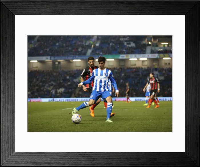 Framed Print : Joao Carlos Teixeira in Action: Brighton Midfielder Fights for Possession against AFC Bournemouth (April 10, 2015) Framed Print : Joao Carlos Teixeira in Action: Brighton Midfielder Fights for Possession against AFC Bournemouth (April 10, 2015)