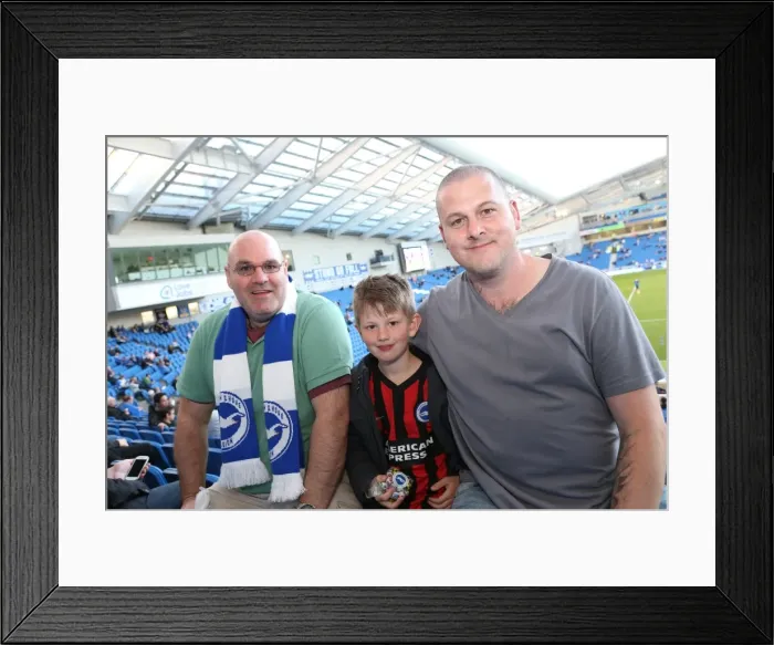 Framed Print : Brighton and Hove Albion Fans in Full Throat during the Sky Bet Championship Clash vs. Huddersfield Town (14APR15) Framed Print : Brighton and Hove Albion Fans in Full Throat during the Sky Bet Championship Clash vs. Huddersfield Town (14APR15)