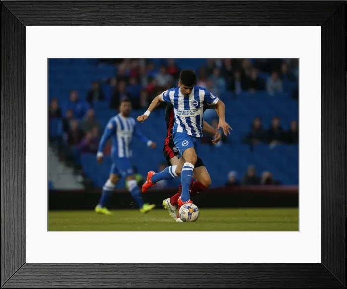 Framed Print : Brighton's Teixeira in Action Against Huddersfield, Sky Bet Championship 2015 Framed Print : Brighton's Teixeira in Action Against Huddersfield, Sky Bet Championship 2015