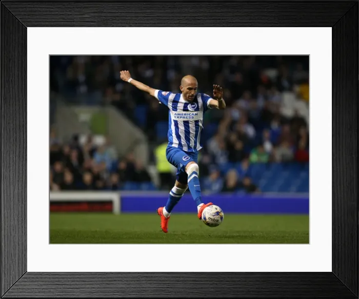Framed Print : Bruno Saltor of Brighton and Hove Albion in Action Against Huddersfield Town, American Express Community Stadium, 14th April 2015 Framed Print : Bruno Saltor of Brighton and Hove Albion in Action Against Huddersfield Town, American Express Community Stadium, 14th April 2015