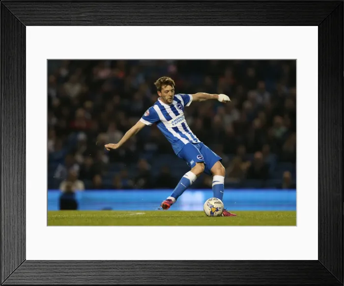 Framed Print : Dale Stephens: In Action for Brighton and Hove Albion vs. Huddersfield Town AFC, Sky Bet Championship, 14 April 2015 Framed Print : Dale Stephens: In Action for Brighton and Hove Albion vs. Huddersfield Town AFC, Sky Bet Championship, 14 April 2015