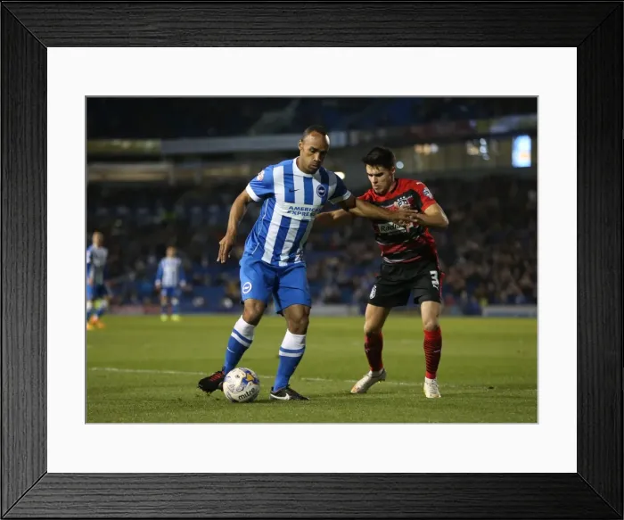 Framed Print : Chris O'Grady in Action: Brighton & Hove Albion vs Huddersfield Town, American Express Community Stadium, 14th April 2015 Framed Print : Chris O'Grady in Action: Brighton & Hove Albion vs Huddersfield Town, American Express Community Stadium, 14th April 2015