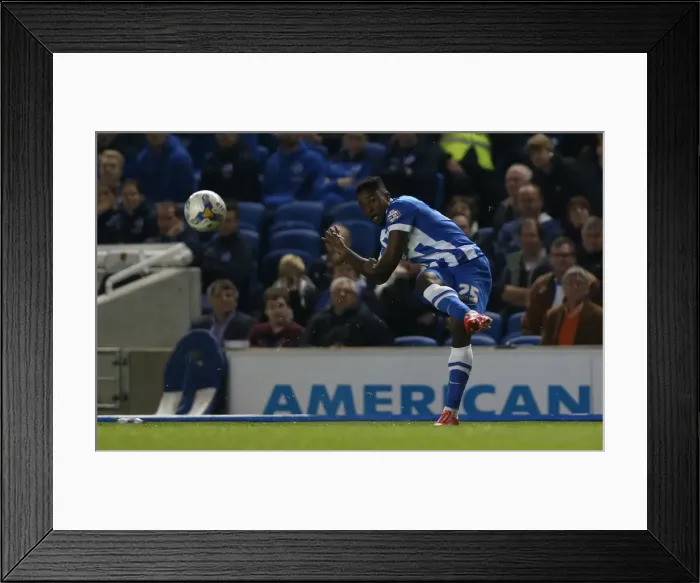 Framed Print : Brighton's LuaLua Shines in Championship Clash vs. Huddersfield (14APR15) Framed Print : Brighton's LuaLua Shines in Championship Clash vs. Huddersfield (14APR15)