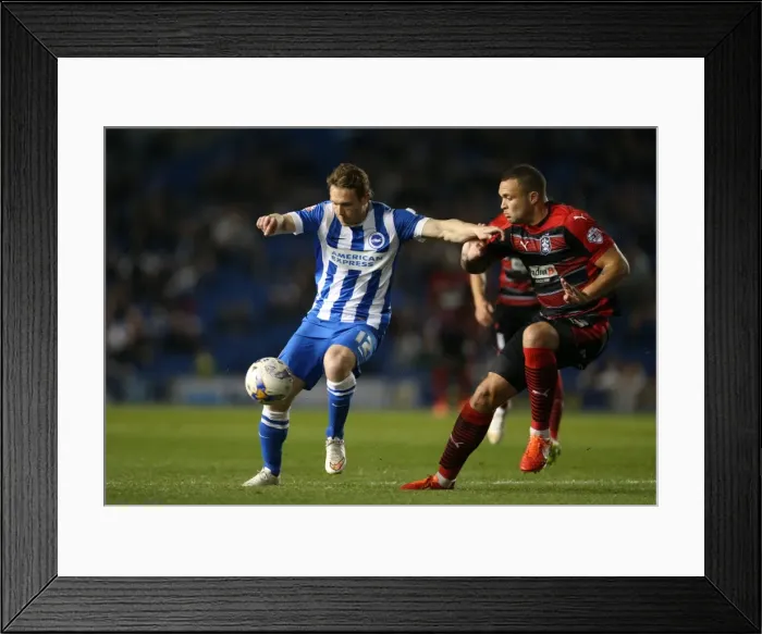 Framed Print : Craig Mackail-Smith in Action: Brighton and Hove Albion vs. Huddersfield Town AFC, Sky Bet Championship, American Express Community Stadium, 14 April 2015 Framed Print : Craig Mackail-Smith in Action: Brighton and Hove Albion vs. Huddersfield Town AFC, Sky Bet Championship, American Express Community Stadium, 14 April 2015