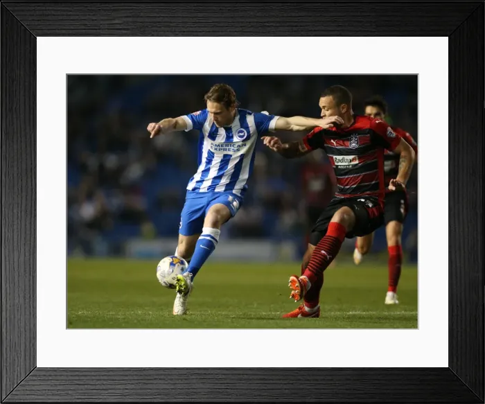 Framed Print : Brighton's Craig Mackail-Smith Scores Against Huddersfield Town in Sky Bet Championship Match, April 2015 Framed Print : Brighton's Craig Mackail-Smith Scores Against Huddersfield Town in Sky Bet Championship Match, April 2015