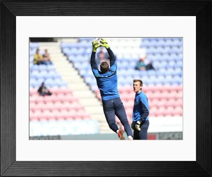 Framed Print : David Stockdale: Saving the Day - Wigan Athletic vs. Brighton and Hove Albion, Sky Bet Championship, 18th April 2015 Framed Print : David Stockdale: Saving the Day - Wigan Athletic vs. Brighton and Hove Albion, Sky Bet Championship, 18th April 2015