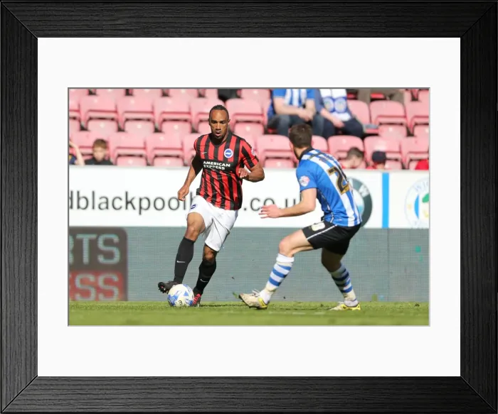 Framed Print : Chris O'Grady in Action: Wigan Athletic vs. Brighton and Hove Albion, Sky Bet Championship 2015 Framed Print : Chris O'Grady in Action: Wigan Athletic vs. Brighton and Hove Albion, Sky Bet Championship 2015