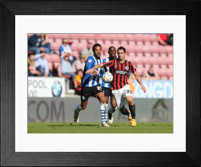 Framed Print : Brighton's Kayal in Action: Wigan Athletic vs. Brighton and Hove Albion (18APR15) Framed Print : Brighton's Kayal in Action: Wigan Athletic vs. Brighton and Hove Albion (18APR15)