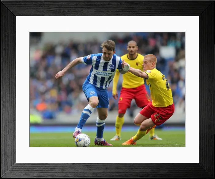 Framed Print : Dale Stephens: In Action Against Bournemouth, Sky Bet Championship (25APR15) Framed Print : Dale Stephens: In Action Against Bournemouth, Sky Bet Championship (25APR15)