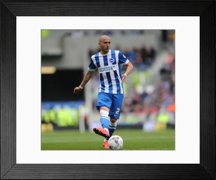 Framed Print : Bruno Saltor: In Action Against Bournemouth, Sky Bet Championship 2015 (Brighton & Hove Albion) Framed Print : Bruno Saltor: In Action Against Bournemouth, Sky Bet Championship 2015 (Brighton & Hove Albion)