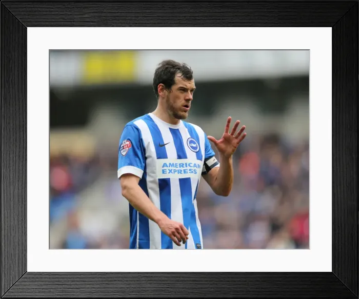 Framed Print : Gordon Greer: In Action Against Bournemouth, Sky Bet Championship, Brighton & Hove Albion, 25 April 2015 Framed Print : Gordon Greer: In Action Against Bournemouth, Sky Bet Championship, Brighton & Hove Albion, 25 April 2015