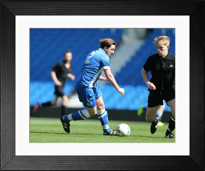 Framed Print : Brighton & Hove Albion: A Day on the American Express Community Stadium Pitch (28 April 2015) Framed Print : Brighton & Hove Albion: A Day on the American Express Community Stadium Pitch (28 April 2015)