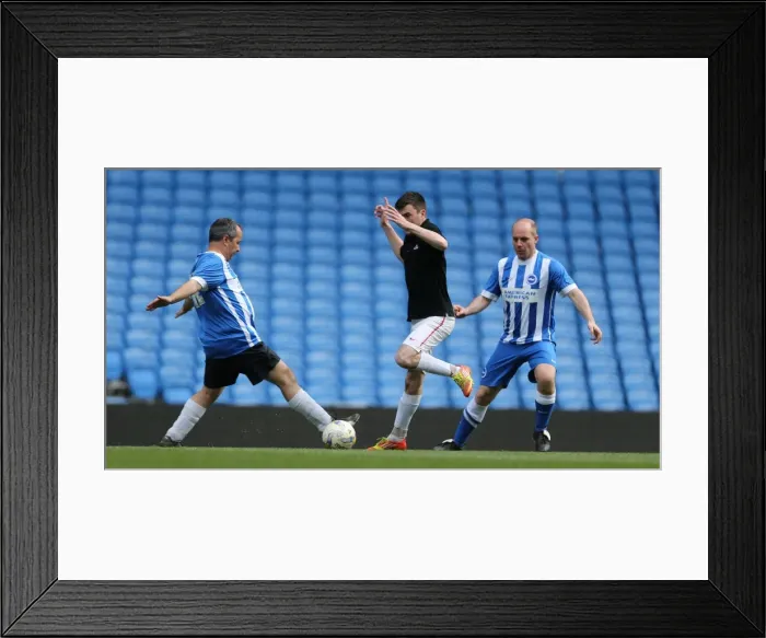 Framed Print : Brighton & Hove Albion: Play on the Pitch - American Express Community Stadium (April 28, 2015) Framed Print : Brighton & Hove Albion: Play on the Pitch - American Express Community Stadium (April 28, 2015)