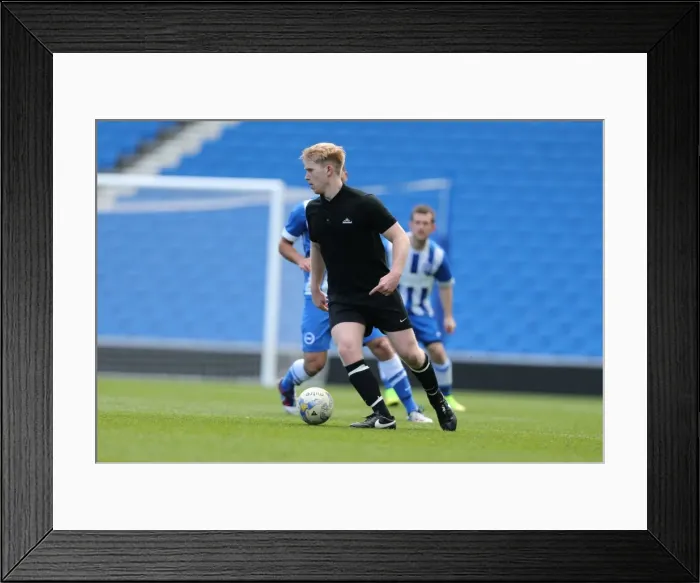 Framed Print : Brighton & Hove Albion: Play on the Pitch, American Express Community Stadium (April 28, 2015) Framed Print : Brighton & Hove Albion: Play on the Pitch, American Express Community Stadium (April 28, 2015)