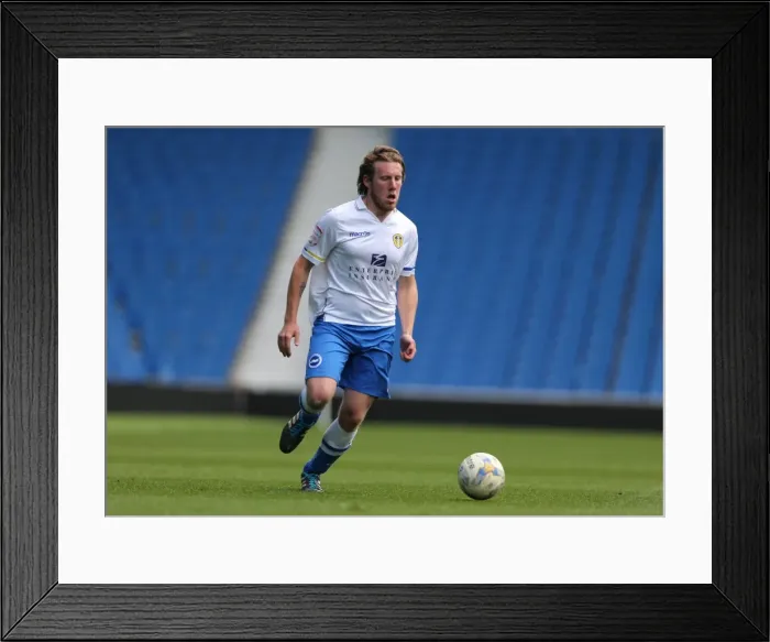 Framed Print : Brighton & Hove Albion: Play on the Pitch - 28 April 2015, American Express Community Stadium Framed Print : Brighton & Hove Albion: Play on the Pitch - 28 April 2015, American Express Community Stadium