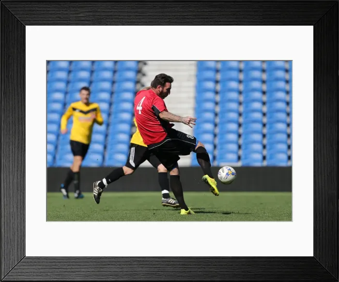 Framed Print : Brighton & Hove Albion: Play on the Pitch - A 2015 Stadium Experience Framed Print : Brighton & Hove Albion: Play on the Pitch - A 2015 Stadium Experience