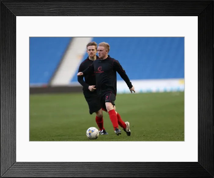 Framed Print : Brighton & Hove Albion: Play on the Pitch - 28 April 2015 Framed Print : Brighton & Hove Albion: Play on the Pitch - 28 April 2015