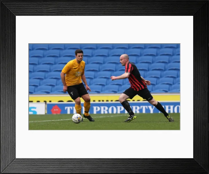 Framed Print : Brighton & Hove Albion: Play on the Pitch - A Community Stadium Experience (29 April 2015) Framed Print : Brighton & Hove Albion: Play on the Pitch - A Community Stadium Experience (29 April 2015)