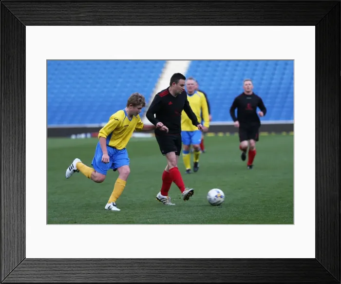 Framed Print : Brighton & Hove Albion: An Evening on the Pitch (April 28, 2015) Framed Print : Brighton & Hove Albion: An Evening on the Pitch (April 28, 2015)