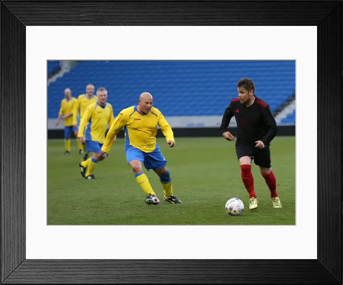 Framed Print : Brighton & Hove Albion: An Evening on the Pitch (April 28, 2015) Framed Print : Brighton & Hove Albion: An Evening on the Pitch (April 28, 2015)