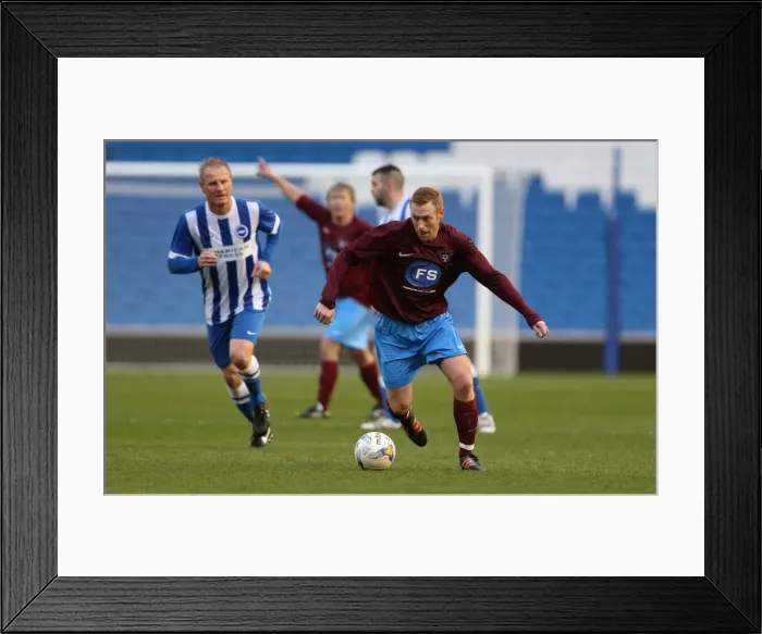 Framed Print : Brighton & Hove Albion: A Day on the Pitch at American Express Community Stadium (29 April 2015) Framed Print : Brighton & Hove Albion: A Day on the Pitch at American Express Community Stadium (29 April 2015)