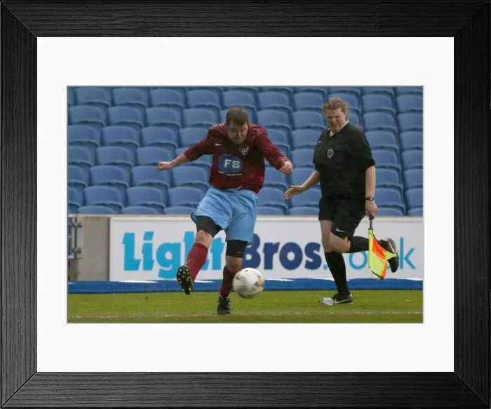 Framed Print : Brighton & Hove Albion: An Evening on the Pitch (April 29, 2015) Framed Print : Brighton & Hove Albion: An Evening on the Pitch (April 29, 2015)