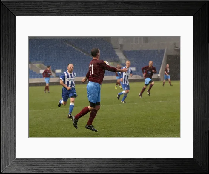 Framed Print : Brighton & Hove Albion: An Evening on the Pitch (April 29, 2015) Framed Print : Brighton & Hove Albion: An Evening on the Pitch (April 29, 2015)