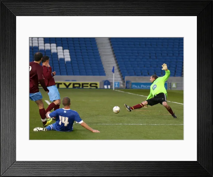 Framed Print : Brighton & Hove Albion: Playing on the Pitch (April 29, 2015) Framed Print : Brighton & Hove Albion: Playing on the Pitch (April 29, 2015)