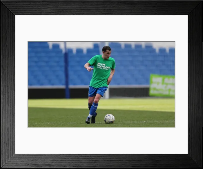 Framed Print : Play on the Pitch: Brighton & Hove Albion at American Express Community Stadium (30 April 2015)