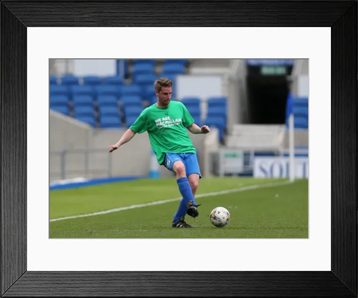 Framed Print : Play on the Pitch: Brighton & Hove Albion at American Express Community Stadium (30 April 2015) Framed Print : Play on the Pitch: Brighton & Hove Albion at American Express Community Stadium (30 April 2015)