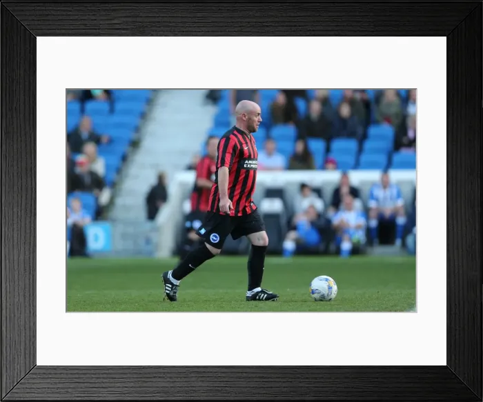 Framed Print : Brighton & Hove Albion: Play on the Pitch - American Express Community Stadium (30 April 2015) Framed Print : Brighton & Hove Albion: Play on the Pitch - American Express Community Stadium (30 April 2015)